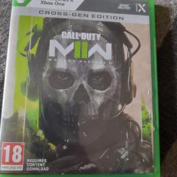 For sale is call of duty modern warfare 2 for xbox one in very good condition fully working order only been use a few times no longer used collection's only from pinxton as I don't drive