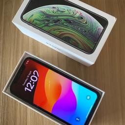 iPhone XS - 256GB - Unlocked - Space Grey - Excellent condition 

Sim free any network 

Face ID ✔️

Good battery health 🔋 

All in good working order. 

Handset with charger.