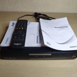 Humax HDTV Kabel-Receiver PR-HD 2000C geeignet für SKY mit Fernbedienung, kaum benutzt
