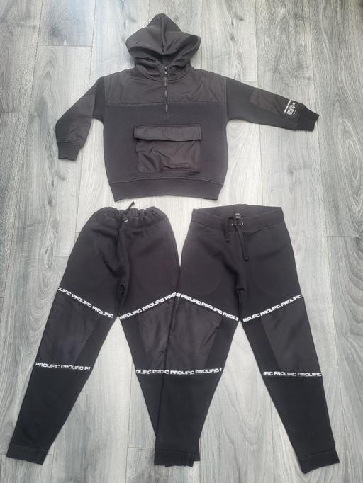 Buy & Sell Surrey Elmbridge - Photos for Zara Boys Set Black Hoodie & 2x Black Jogger