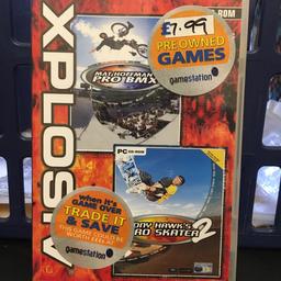 Video game - PC - Mat Hoffmans pro BMX - Tony Hawks pro skater 2 - 2 x disc - 2001

Collection or postage

PayPal - Bank Transfer - Shpock wallet

Any questions please ask. Thanks