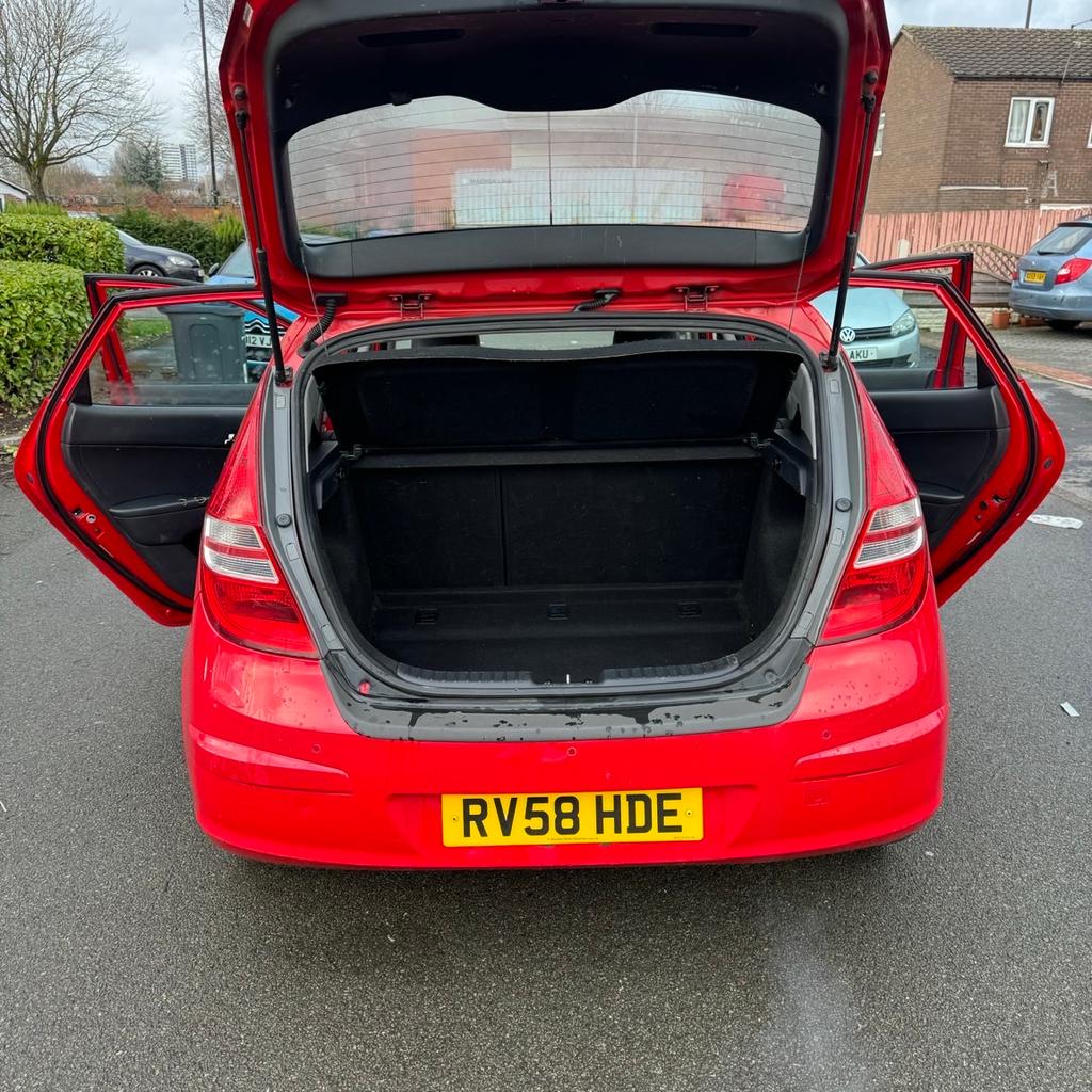 Hyundai i30 Hatchback 1.6 CRDi Premium 5d Auto 2008
 
Year: Sep 2008 Engine: 1582 cc Colour: Red Fuel: Diesel MOT: 25/11/24
 
Description:
-       Car in good working condition
-       Body condition is very good for age
-       4 Brand New tyres fitted a month ago
-       3 owners from New
-       Long MOT (valid until November 2024)
 
Features:
-       Parrot CK3100 Bluetooth Car Kit (£140 RRP, Fully Fitted)
-       Full leather seats
-       Heated Front seats
-       Rear Parking sensors
-       Heated mirrors
-       Electric Side mirrors
-       Spare wheel 
-       Auxiliary port
-       USB charging
-       AC
-       Climate control
-       Front fog lights
-       Lumbar support
-       Rear Electric windows
 
£2,700 ONO
 
Call me: 0 7 3 9 6 8 0 6 5 6 5
 
Serious buyers only PLS