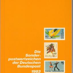 Sonderpostwertzeichen der Deutschen Bundespost1983/1993/1978/1988/1984
15€ +Verand