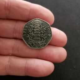 rare genuine kew gardens 50p coin only 210.000 made getting rarer everyday