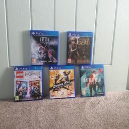 PlayStation 4 games (5x) playable on the PlayStation 4 and 5