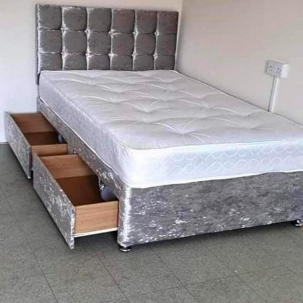 For more details WhatsApp at +44 7424 461134

🎨Comes in wide range of colours & Fabrics
Available Sizes
Single, Small Double, Double, Kingsize & Superking Size

✅ FREE Delivery now Available
✅Ottoman box available
✅Drawers (Optional)
✅ Includes slats & solid base
✅Cash on Delivery Accepted
✅Nationwide Delivery Available (T&C Apply)

If this looks like next dream bed then get in touch with us🌠

Shop this luxury bed frame for the most reasonable and honest prices💥