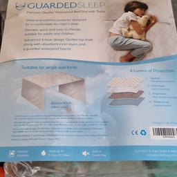 2x bed protection covers. size in picture. having a baby toddler clearance. please checkout other items. happy to do bundle deal :). collection only.