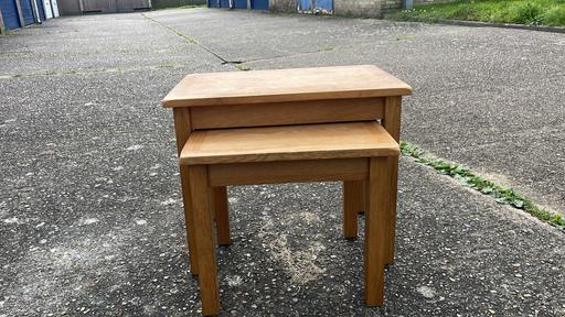 Buy & Sell Essex Uttlesford - Photos for solid oak side tables excellent condition