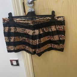 Only worn once 
Sexy Fitted Hot Pants 
Size 12