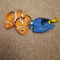 Disney Finding nemo bath toys

found an additional toy since the photo was taken which is the little squid one.

Good Condition