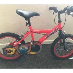 Selling kids bike bought new for Christmas been ridden once outside as new condition paid £139 wanting £60
