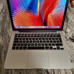 MacBook Pro (Retina, 13-inch, Late 2013) for sale working perfectly excellent condition included charger Intel Core i5 8gb memory 256gb flash storage pick up only cash only