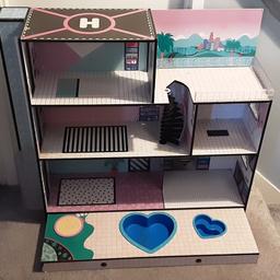 Just The Doll House No Accessories 
Nothing Broken But A Few Wearing & Tearing 
Smoke & Pet Free
Pick Up Only
No Time Wasters 
Need It Gone ASAP