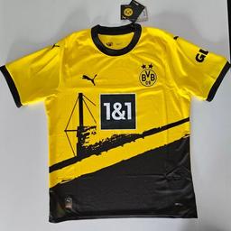 BVB Heimtrikot Saison 2023/24 Puma Dortmund Home Shirt Jersey Gr. L NEU