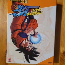 Biete euch hier eine gut erhaltene ( siehe Fotos) DVD Box 1 von Dragonball Z Kai an .