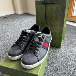 For sell Gucci trainers

Size:EU44/UK10
Box:yes
Dust bag:yes

Come with paper gift bag and tag
