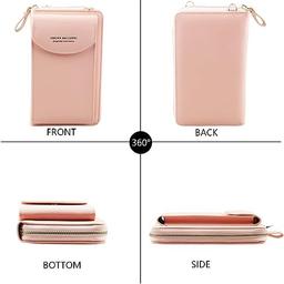 Verkaufe eine neue
Crossbody Tasche
Umhängetasche
Hell Pink / Rosa
Handy Tasche Brieftasche
mit Credit Card Slots
für Damen

Abmessungen: 18 * 11 * 4 cm (L * B * H), (Vordere Handytasche ist um 16 * 9,5 * 2 cm) Gewicht: 200 g. Leichtes Gewicht, sehr bequem zu tragen.

Struktur: 1 Handytasche für iPhone X / 8/7/6 / Se, Samsung S9 / S8, Pixel / Pixel 2 usw. Kartensteckplätze (einschließlich 2 ID-Fenster), 1 Geldscheinfach, 4 Scheckheftfächer, 1 seitlicher Reißverschluss Tasche für Ihre Münzen, Schlüssel oder Kleinigkeiten.
Obermaterial: Sonstiges Leder
Verschluss: Reißverschluss
Zeitgenössisch
Multi Styles: Die Geldbörse mit einem verstellbaren Umhängetasche kann als Umhängetasche, Handy-Geldbörse, Clutch-Handtasche und Wristlet-Handtasche getragen werden.

Versand:
€ 2,25 Warenpost (bis zu 5 Werktagen)
€ 2,75 Postbrief
€ 4,50 Hermes versichert
€ 3,85 Deutsche Post Brief Prio (Sendungsnummer)