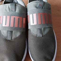 Puma Slip on trainers size 8 good condition can post for additional charge or cash on collection from RG2 8RL