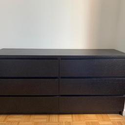 I am selling a 2 column ikea malm drawer because I just don't have the space in my new place. it is in good condition I am selling it for £80 half the price it is in Ikea. you would have to arrange your own means of transporting the item. if you have any questions please feel free to ask