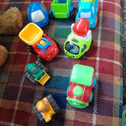 8 x smallish Vtech & other toy vehicles. Good Condition. £5 for them all
Collection from Halesowen B63