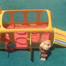 Kindi doll bus with figure selling for £5, these are £20 in the shops. From a smoke and pet free home. COLLECTION ONLY by Longbridge train station B31. Thank you for looking 🙂