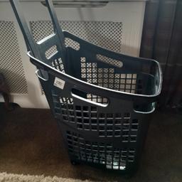 SHOP-ROLL 4 wheeled Pull push basket/trolley. Large sized 65 L. A very big and strong basket trolley. £10
Collection from HALESOWEN B63 
Please don't ask me to hold as too many no-shows