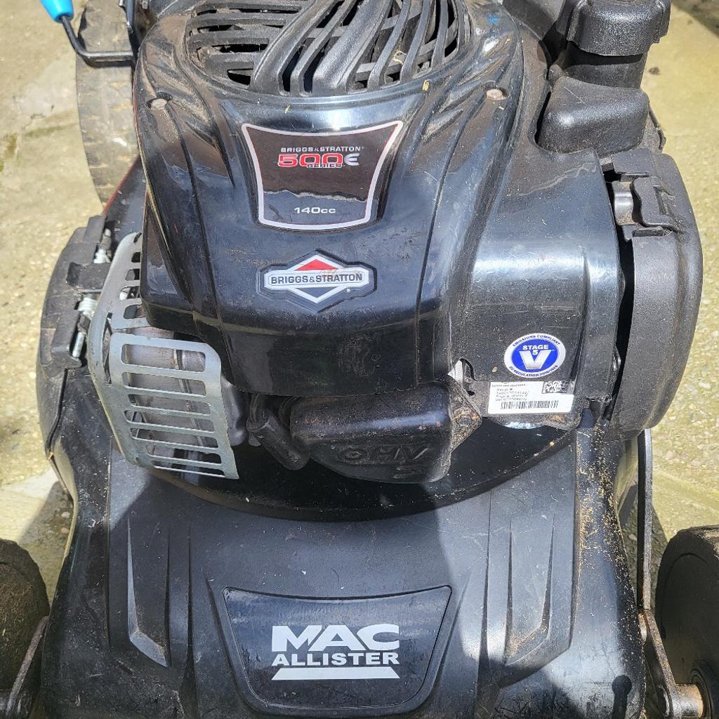 petrol mower 140 cc engine
46cm self pepeld 10 settings starts first time every time can deliver local within 5 miles