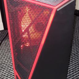 Gaming pc, running windows 11 pro(fully activated), i5 4570@3.20ghz, 8gb ballistix dual channel ram, zotac 1050ti mini 4gb graphics card, evga 600 watt Power supply, 1tb hard drive, pc specialist case with fans.