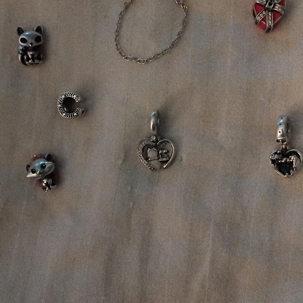 925 silver pandora charms £10 each or all for £45 cash only collection only
( Marie charm sold)