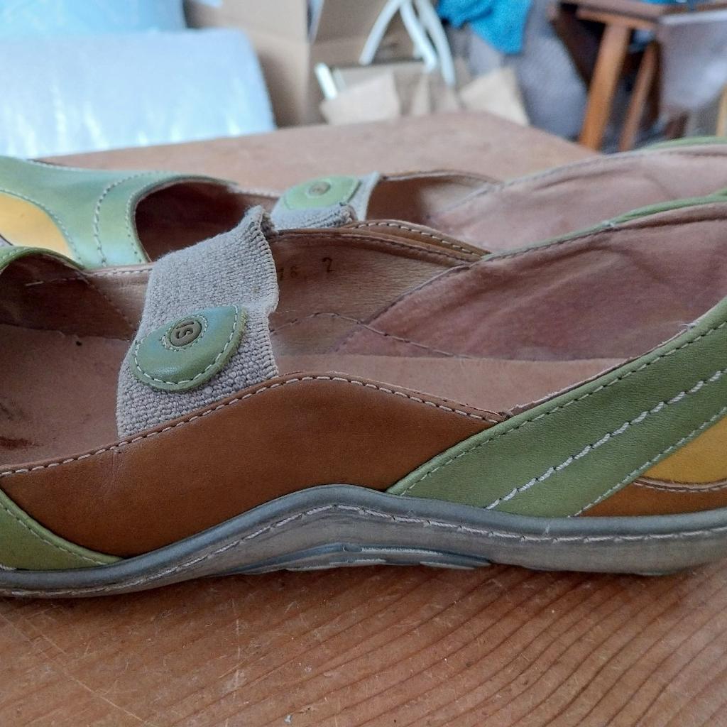 Josef Seibel Flat Shoes size 8/42 good condition can post for additional charge or cash on collection from RG2 8RL