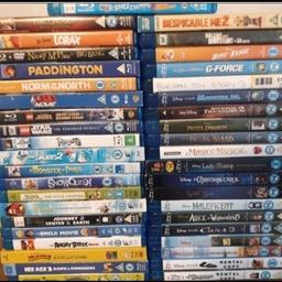 - 227 Blu rays 40p+each..
+ 40 kids films (3 3d) £20+..
+ 6/8 3d Blu rays £4/5..
+ Ltd ed Snow White £3..
*100 films £50.. or 276 £125.. (+148duplicates =424 £170)*
- Xbox1,360 play&charge leads & others..
- Gta game (ps2) £1.50..
- Brain Train (Ds) £2..
- Game case (steelbook)
- iPod nano case (new)
- South Park (vhs)
*May Deliver around Leeds*