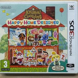 Verkaufe das 3DS Spiel

Animal Crossing Happy Home Designer

Zustand sehr gut - Siehe Bilder

Bei Kauf mehrere Artikel ist verhandeln natürlich erlaubt.

Versand innerhalb Österreich 5 Euro
Versand nach Deutschland 8 Euro
Ausschließlich Versicherter Versand im Paket

Dies ist ein Privatverkauf von gebrauchter Ware.
Der Verkauf erfolgt unter Ausschluss jeder Gewährleistung