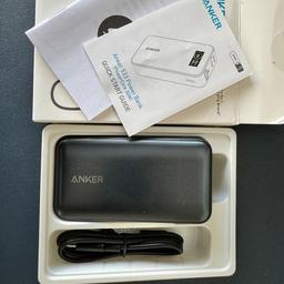 Anker Power Bank, 533 Power Bank (PowerCore 30W), Power IQ 3.0 Portable Charger with PD 30W Max Output, 10,000mAh Battery Pack for iPhone 15/14/13 Series, Dell, Microsoft Surface, iPad Pro, and More. Boxed etc.