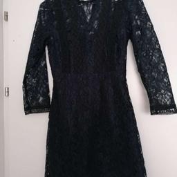 schöne Zara Kleid dunkelblau und schwarz. sehr wenig getragt. sehr guter Zustand.