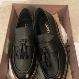 Brand new boxed Carvela Grange leather loafers UK 5.
Still being sold in shops for more than double the price. 
From a smoke free/pet free home