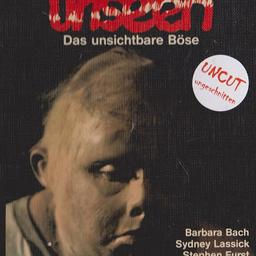 Zum Verkauf Steht die Seltene VHS +DVD-R:

Unseen - Das unsichtbare Böse (1980) mit Barbara Bach (Arcade Stoff Hartbox)