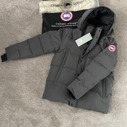 Mens grey Canada goose coat brand new tags still on size medium message if interested, London based.