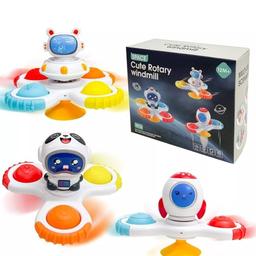 Kids Suction Cup Spinner Toys Sensory Bath Toy for Children Early Educational