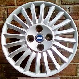 Genuine Fiat part no. B632 ex. 2007 model in good used clean condition. Checked free from cracks and splits, requires paint touch up to peripheral rim scuffs, otherwise sound and fit for purpose.

Collected price £10 - no less thanks.