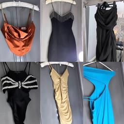 WOMENS GOING OUT CLOTHES BUNDLE -OH POLLY, RIVER ISLAND, ZARA AND PRETTY LITTLE THING

-All size 4 / XXS
-Like New 
-Bundle worth £320 
-Collection or can drop local 
-Open to offers