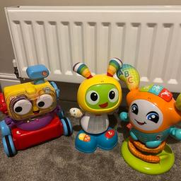 3 Vtech toys for sale together, selling due to not being used any more

Can deliver of local or collection required**