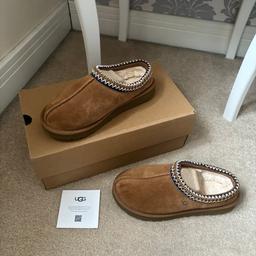 ⭐️collection only from wv11 essington⭐️

🌸womens ugg tasman slipper in chestnut, size 4, worn once, ex con £80