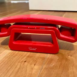 SwissVoice 
SwissVoice Simple Cordless Phone Compact, Can Be Extensible for Additional Devices, 
Japanese made 
Red