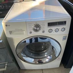 Lg 8kg drum loan refurbished washing machine in good working conditions 

Fully tested and serviced as new 

Delivery and installation available