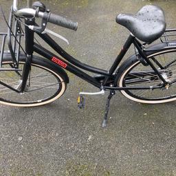 Union Dutch bike 
Made in Holland 
Frame size 22.5”
Wheels size 700
3 nexus gears 
The bike is in good used condition 
Collection only please