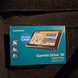 Garmin Drive 50 sat nav with free lifetime maps & 3 leads (1 which goes straight into cigarette socket & 2 usb type)
£20 ovno