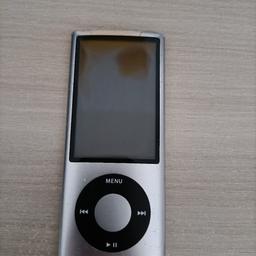 iPod Nano 4th gen 
grey 
working condition
battery not holding very long 
Sold without accessories