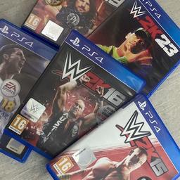 PS4 games which also work on PS5 too

Games can be sold separately
Just message which individual one you want
And I’ll say price
