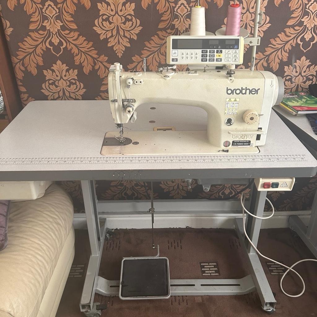 S-7200 C-403 industrial brother sewing machine
Fully Automatic
Fully working
No issues had barely been used
Excellent condition

Collection from M16