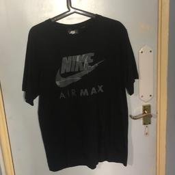 Black brand new bike airmax collection T-shirt size large